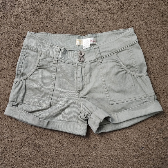 Olive Cargo Shorts, Women's S - Picture 4 of 6